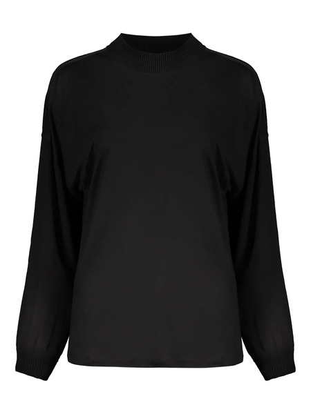  Herno Relaxed-fit Long-sleeve Sweater - Black 