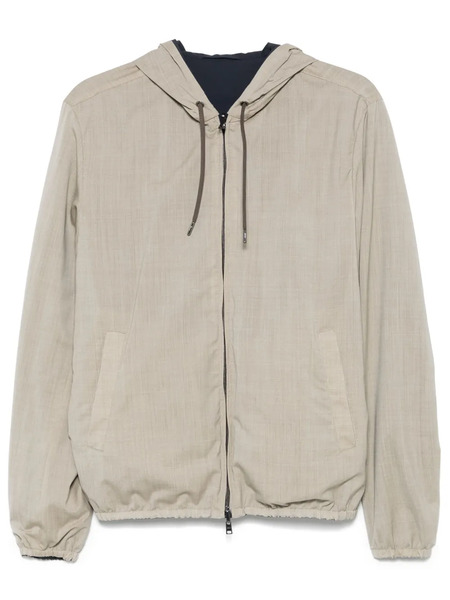  Herno Reversible Hooded Jacket - Neutrals 