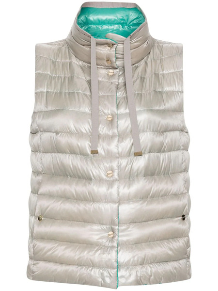  Herno Reversible Padded Gilet - Grey 