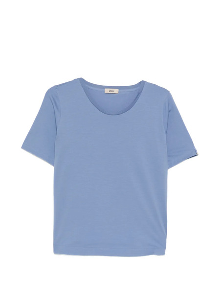  Herno Round-hem T-shirt - Blue 