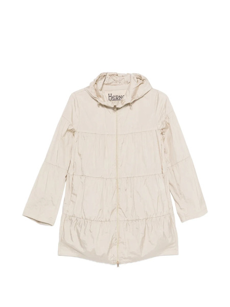  Herno Ruffled Jacket - Neutrals 