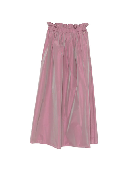  Herno Ruffled Maxi Skirt - Pink 