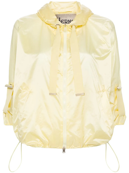  Herno Semi-sheer A-line Jacket - Yellow 