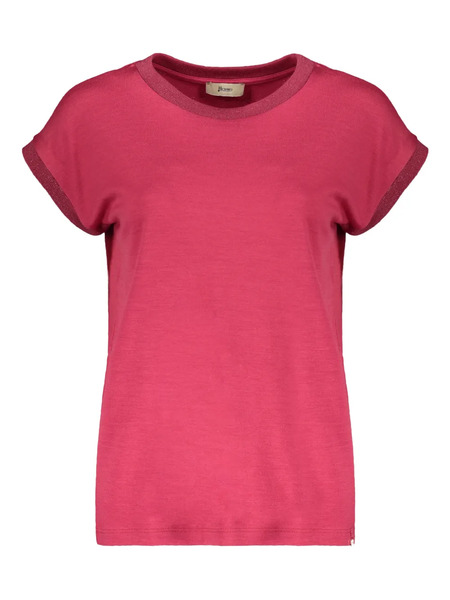  Herno Short-sleeve Wool T-shirt - Pink 