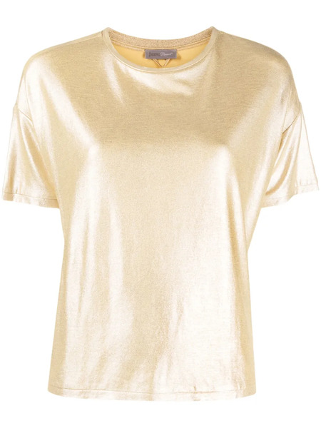  Herno Short-sleeved Jersey T-shirt - Gold 
