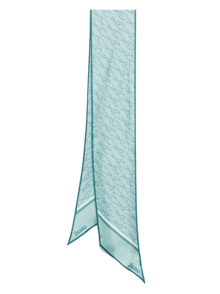  Herno Silk Scarf - Green 