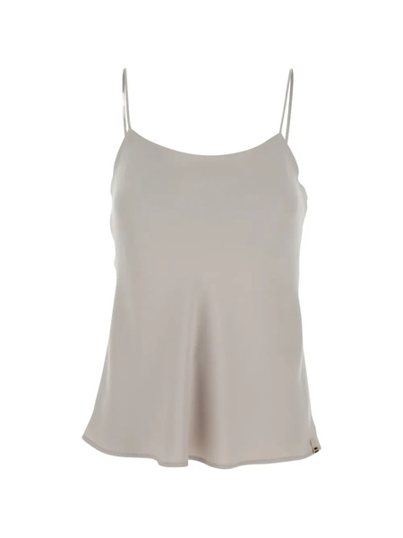  Herno Spaghetti Strap Top - Neutrals 