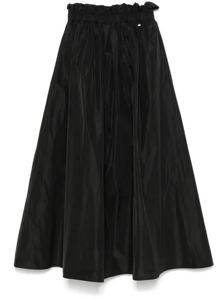  Herno Taffeta Maxi Skirt - Black 
