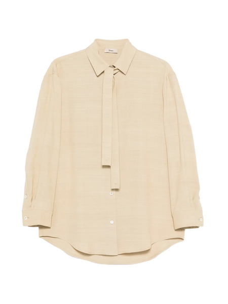  Herno Tie-neck Shirt - Neutrals 