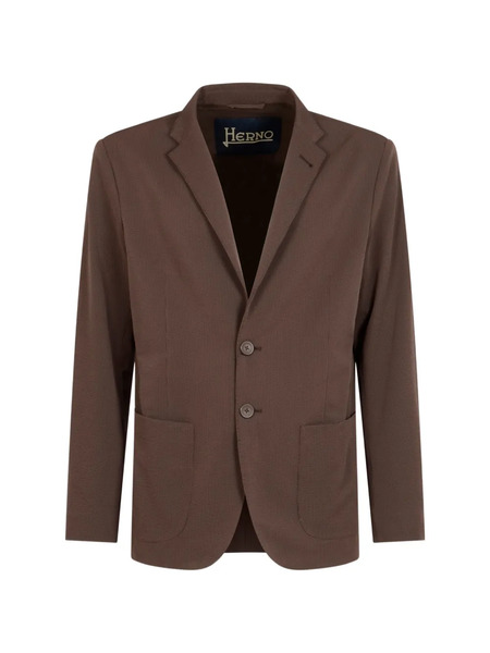  Herno Two-button Jacket - Brown 