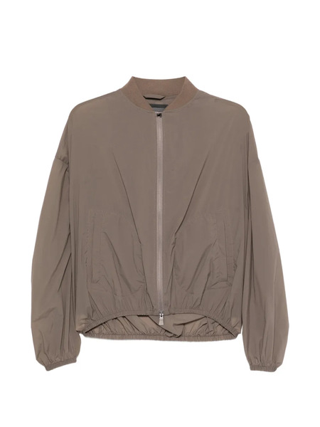  Herno Zip Fastening Bomber Jacket - Brown 