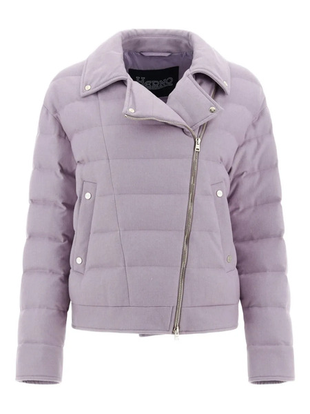  Herno Zip Padded Jacket - Purple 