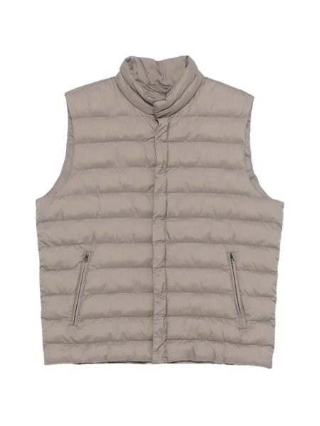  Herno Zip Sleeveless Jacket - Grey 