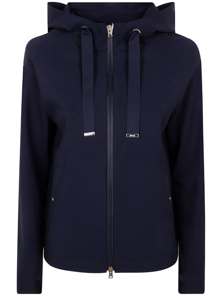  Herno Zip-up Hooded Jacket - Blue 