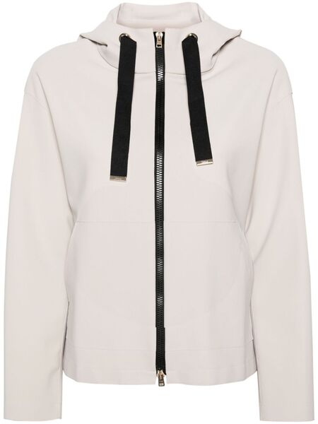  Herno Zip-up Hooded Jacket - Grey 