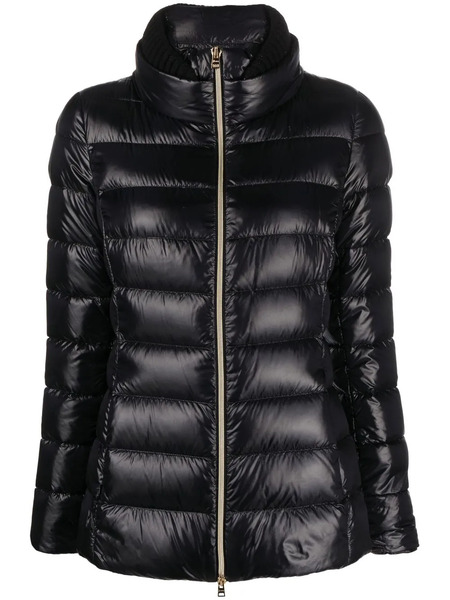  Herno Zip-up Padded Short Jacket - Black 