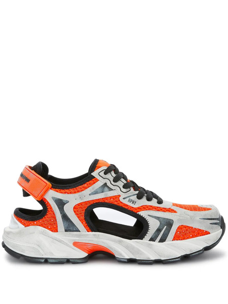  Heron Preston Block Stepper Sandals Sneakers - Grey 