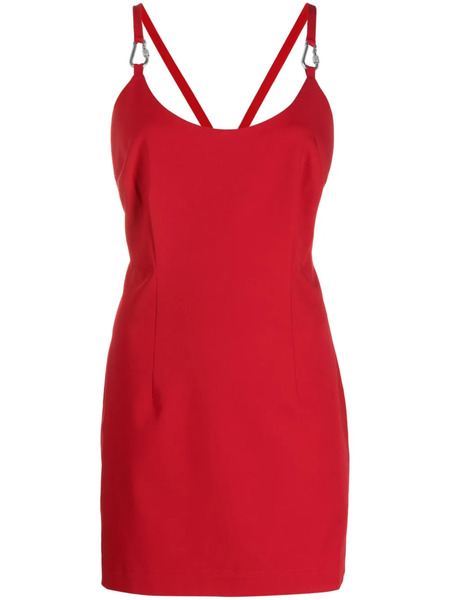  Heron Preston Carabiner Mini Dress - Red 