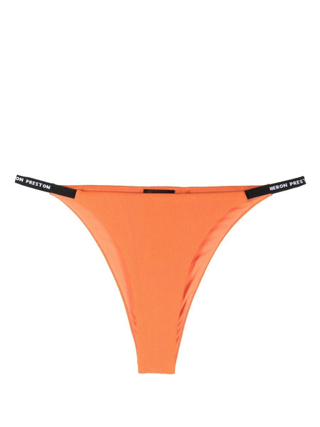  Heron Preston Logo Tape Bikini Bottoms - Orange 