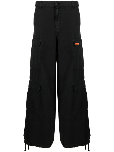  Heron Preston Mid-rise Cargo Trousers - Black 