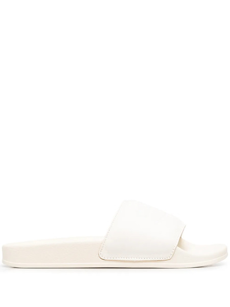  Heron Preston Tonal Logo Debossed Slides - Neutrals 