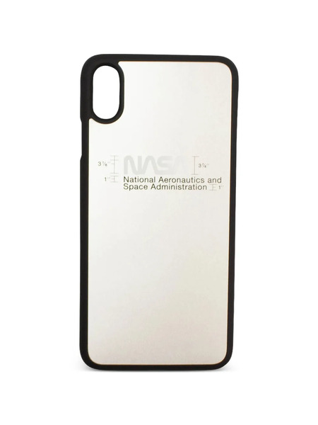  Heron Preston X Nasa Printed Iphone Xr Phone Case - Black 