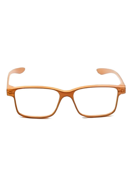  Herrlicht Square-frame Glasses - Brown 