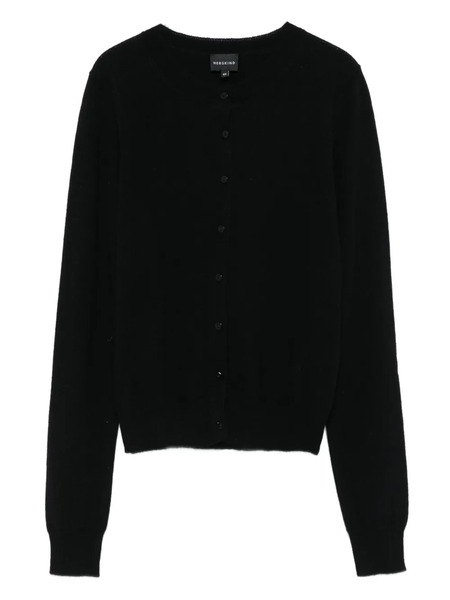  Herskind Button-front Cashmere Cardigan - Black 