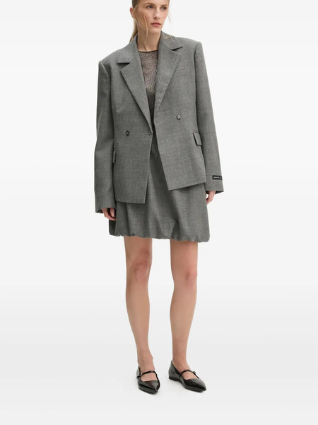  Herskind Evans Gathered Mini Skirt - Grey 