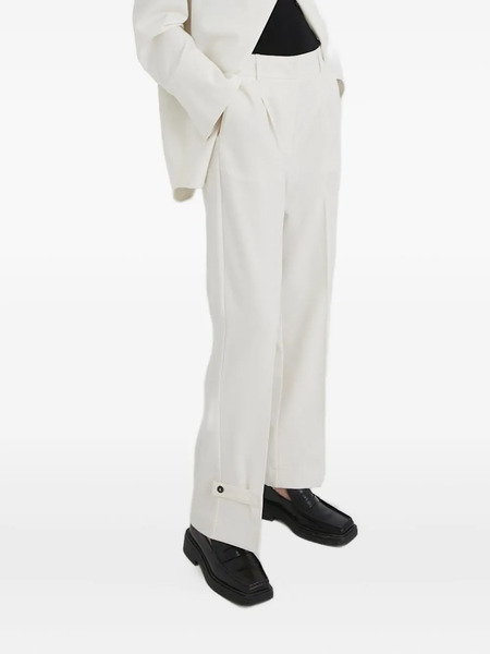  Herskind Pleated-details Trousers - White 