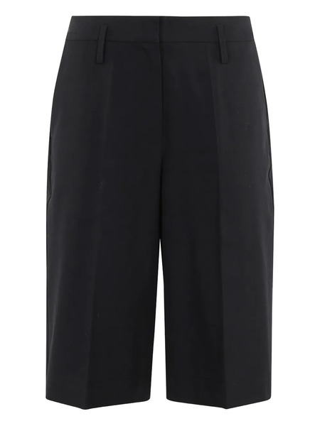  Herskind Pressed-crease Bermudas - Black 