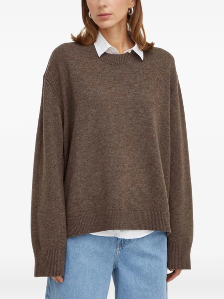  Herskind Round-neck Sweater - Brown 