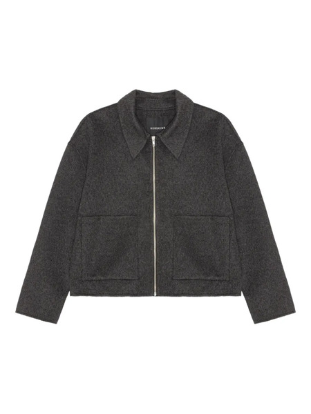  Herskind Zip-front Patch-pocket Jacket - Grey 