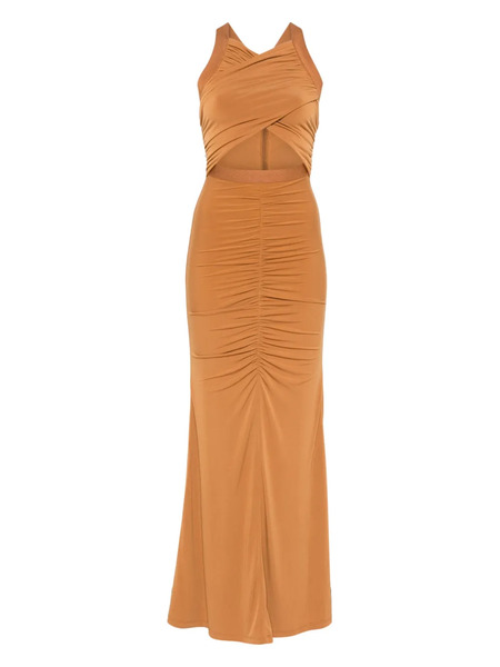  Hervé Léger Eden Maxi Dress - Brown 