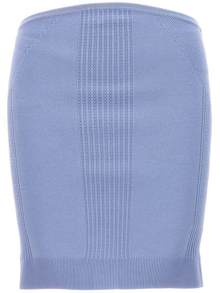  Hervé Léger Mix Skirt - Blue 
