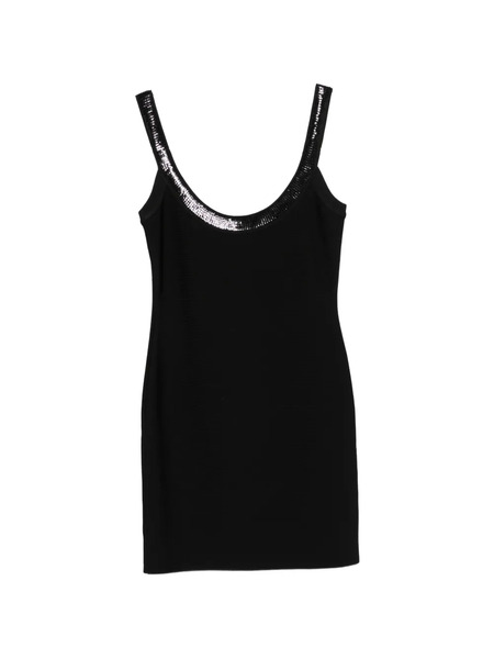  Hervé Léger The Cove Sequin Strap Dress - Black 