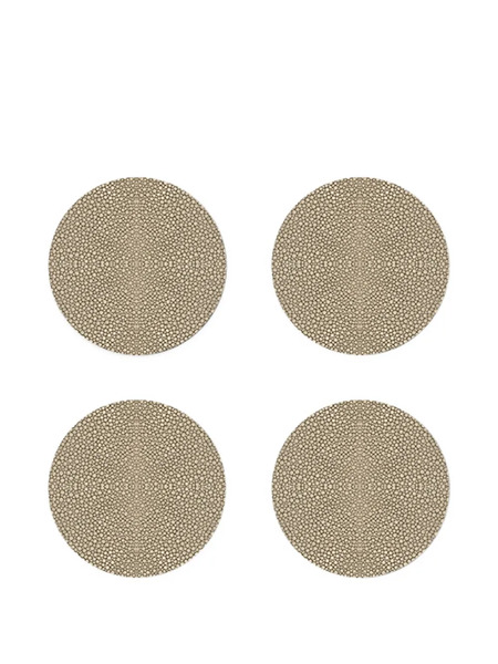  Hestialiving Prestige Speckled Coaster (set Of Four) - Neutrals 