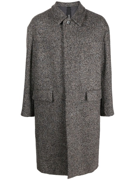  Hevo Cavallino Single-breasted Coat - Grey 