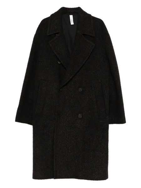  Hevo Double-breasted Coat - Brown 