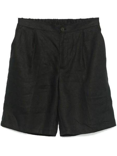  Hevo Linen Shorts - Black 