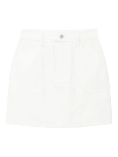  Hey Joanie City Liner Skirt - White 
