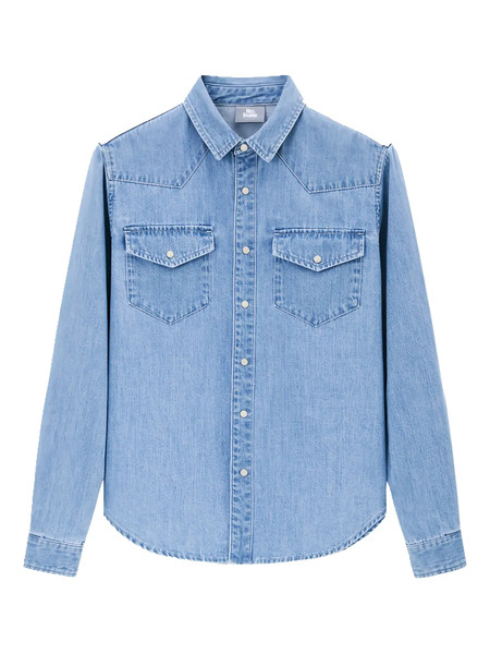  Hey Joanie Denim Shirt - Blue 