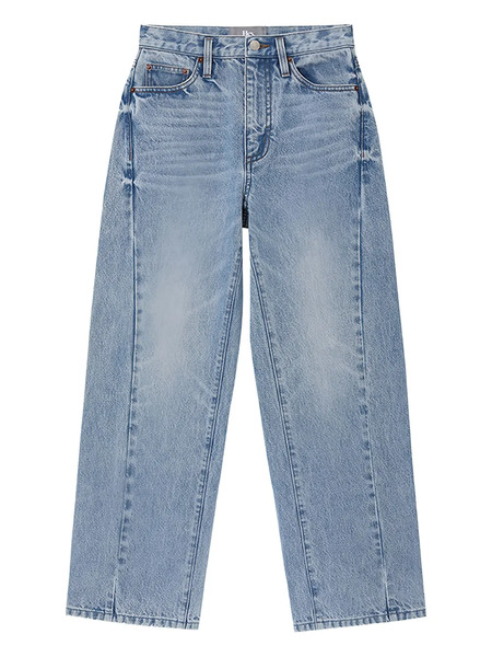  Hey Joanie Logo-patch Jeans - Blue 