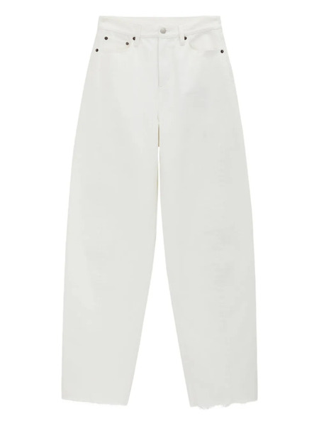  Hey Joanie Luna Flow Wide-leg Jeans - White 