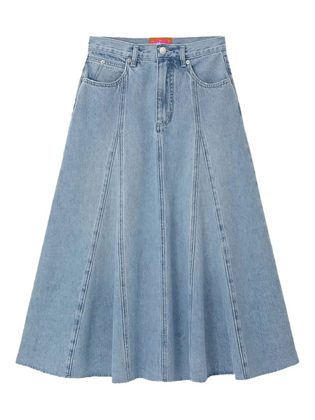  Hey Joanie Monica Denim Skirt - Blue 