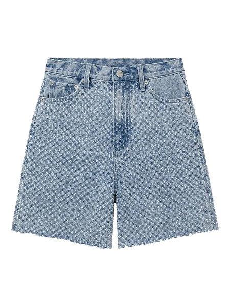  Hey Joanie Venice Denim Shorts - Blue 