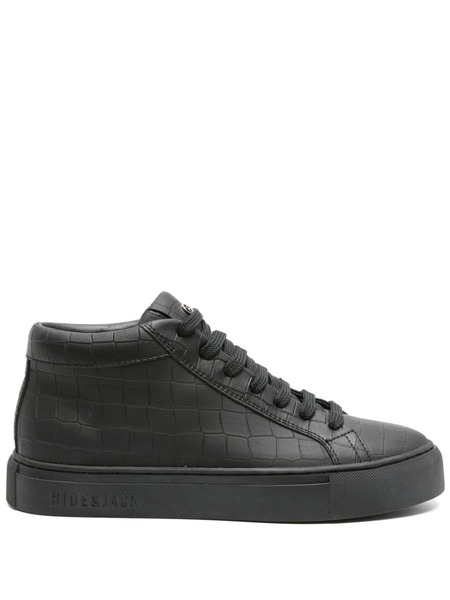  Hide&jack Essence Croco Sneakers - Black 