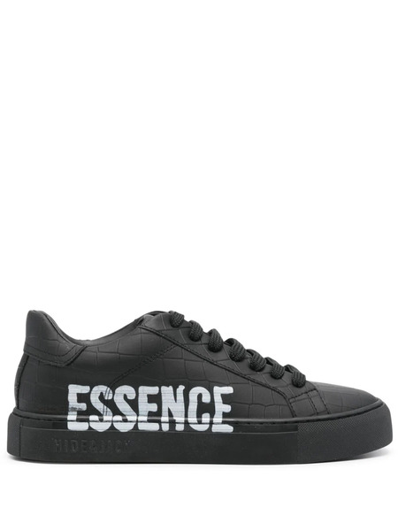  Hide&jack Essence Name Sneakers - Black 