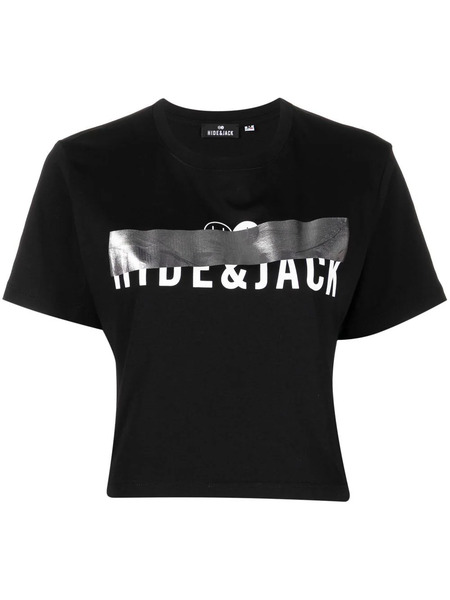 Hide&jack Logo-print Detail T-shirt - Black 