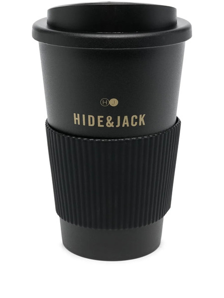  Hide&jack Logo-print Thermic Cup (350ml) - Black 